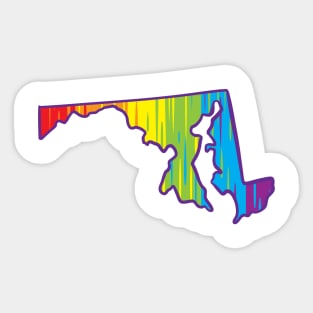 Maryland Pride Sticker